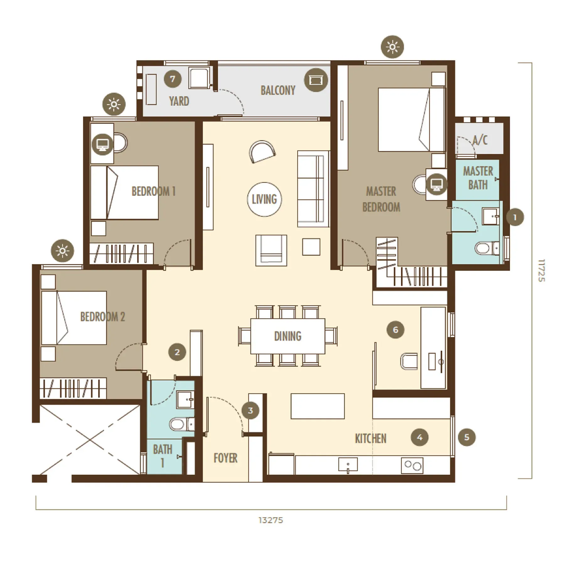Ayanna Residence Type A1
