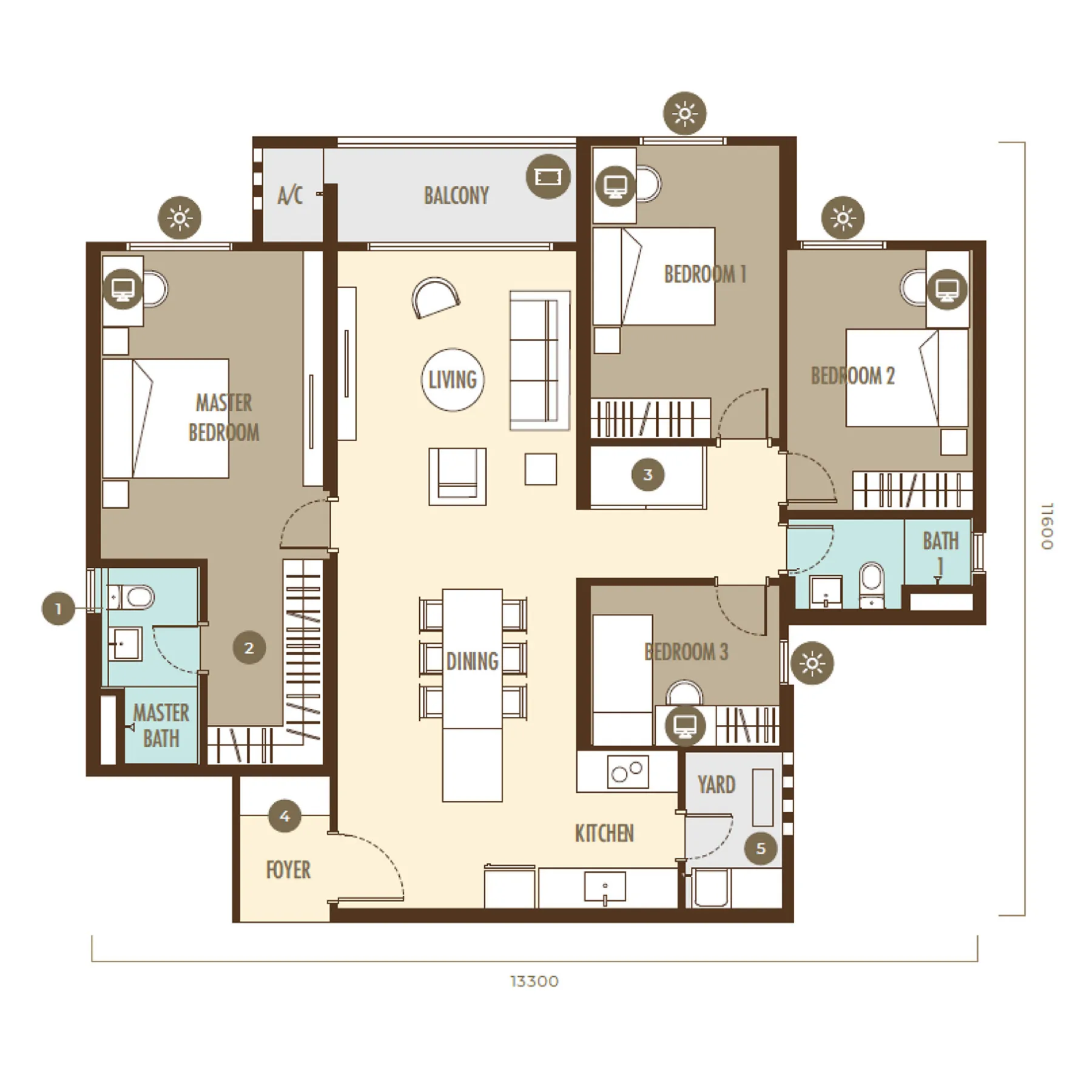 Ayanna Residence Type A2