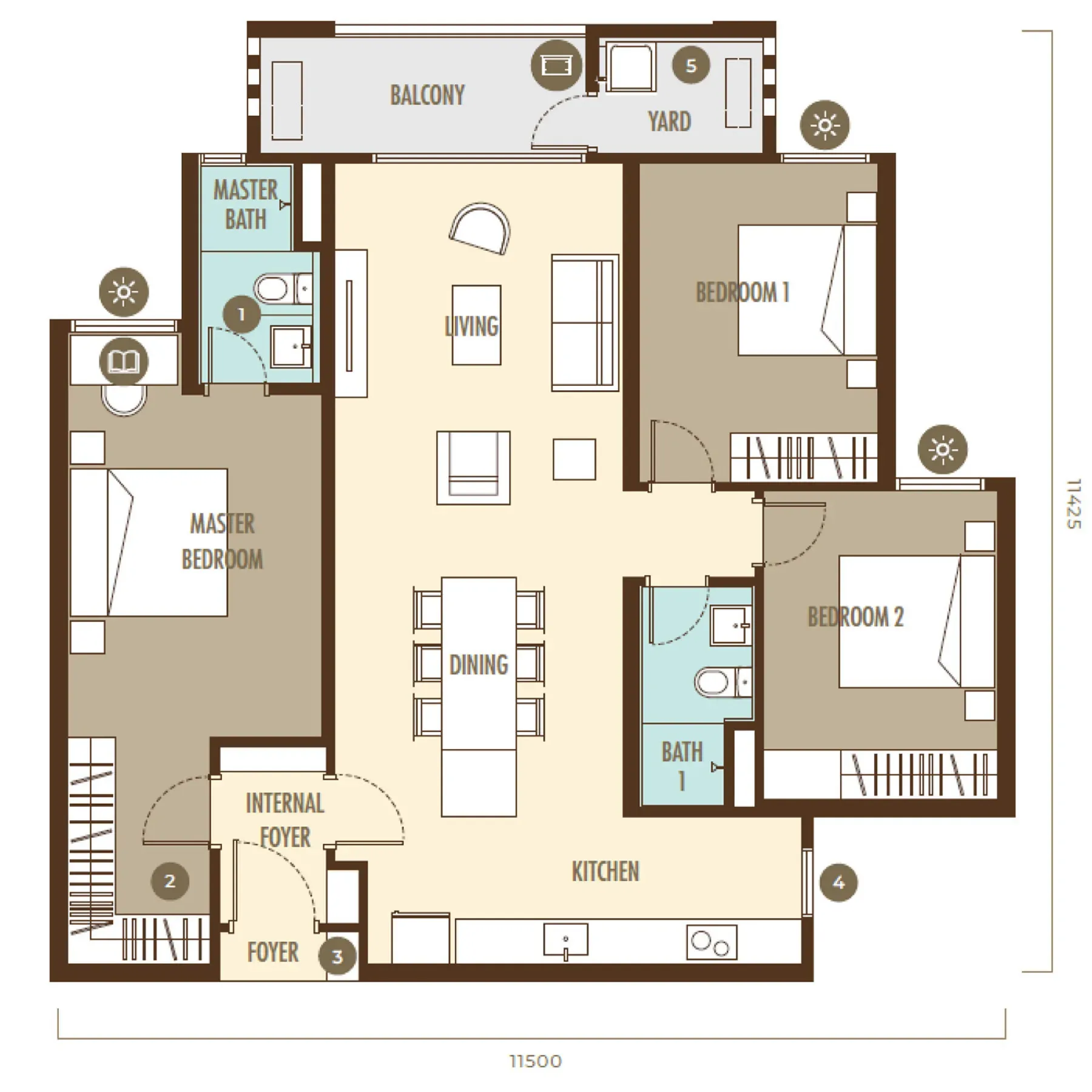 Ayanna Residence Type E2